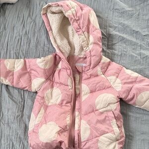 GAP Baby Pink Fleece Jacket